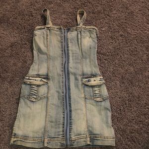 Denim dress